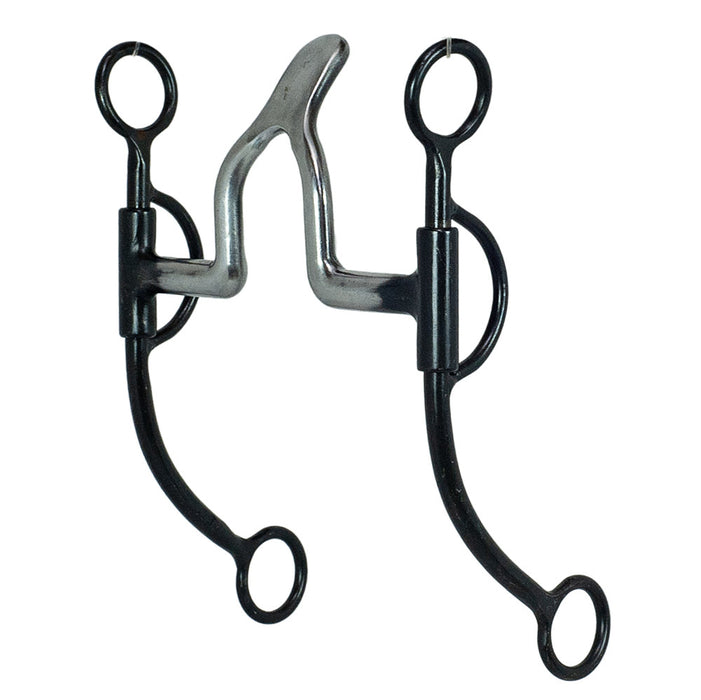 Black Steel Shank Wide Cathedral Bit