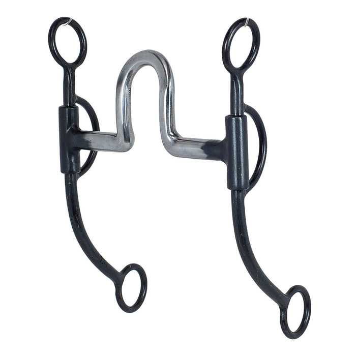 Black Steel Shank Tall Spoon Bit