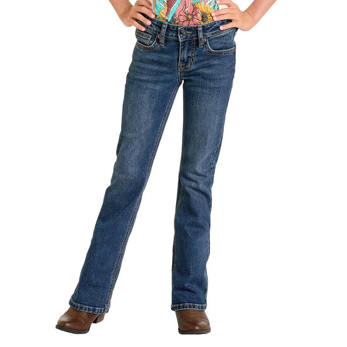 Girl's Boot Stich Boot Cut Jean