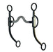 Dotted Black Steel Shank Medium Port Bit