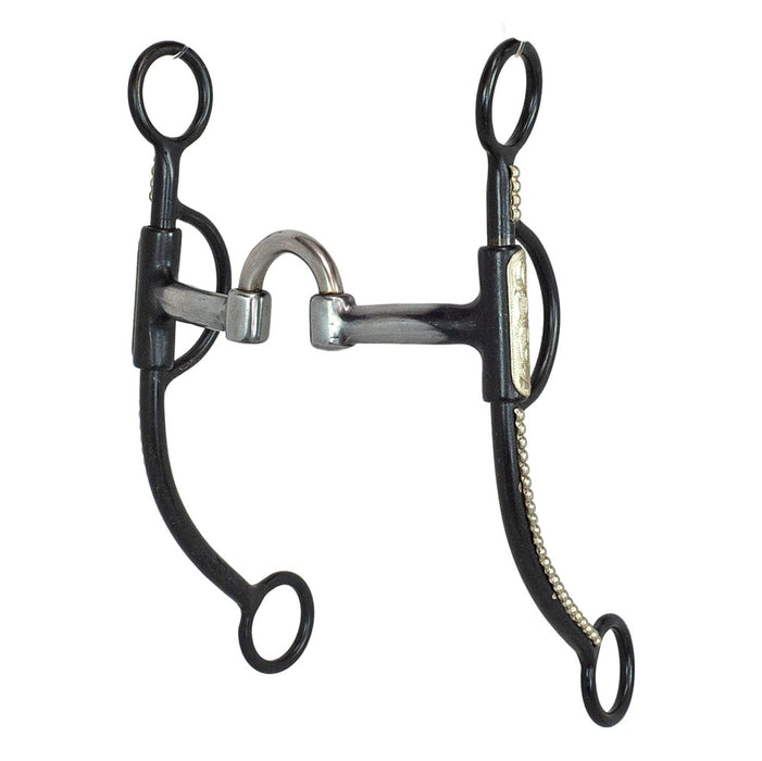 Dotted Black Steel Shank Low Port Correction Bit