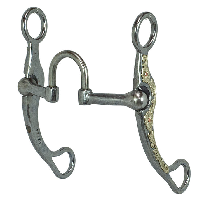 Chrome Floral Short Shank Correction Bit