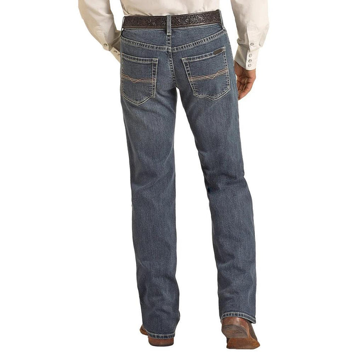 Men's Ivory Stitch Revolver Jeans