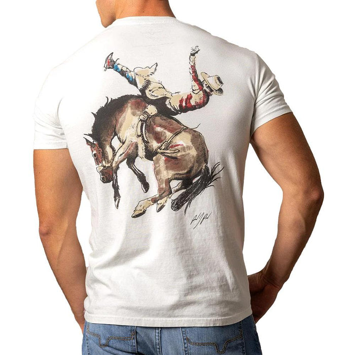 Men's Winning Ride Off White Tee