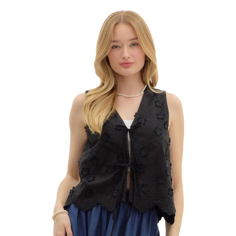 Women's Black Fashion Top