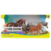 Playful Pony Horse Family