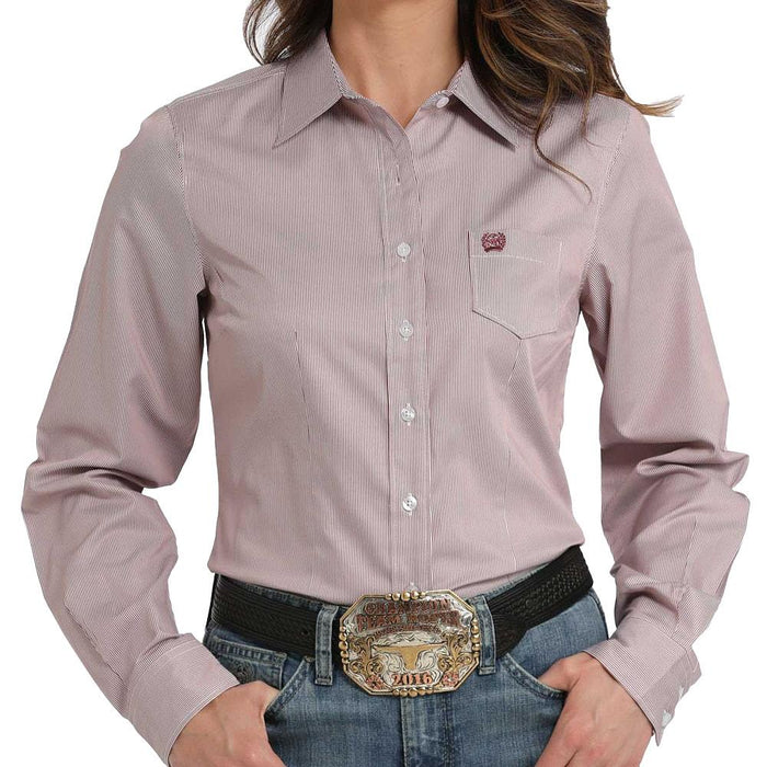 Women's Pink Stripe Shirt