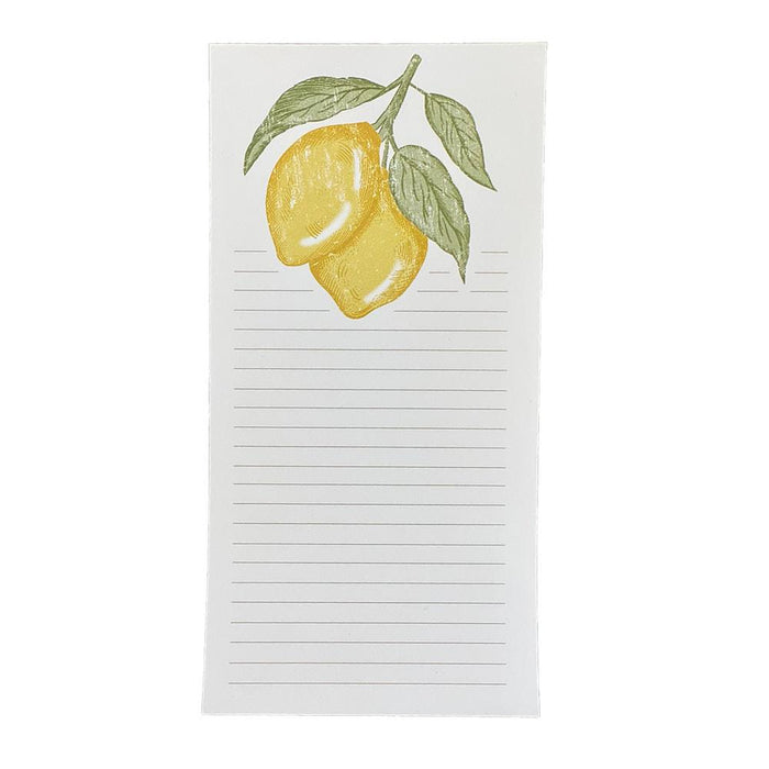 Lemon Pattern Notepad
