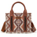 Brown Southwest Mini Tote