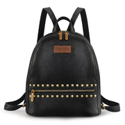 Black Studded Backpack