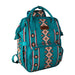 Turquoise Aztec Backpack