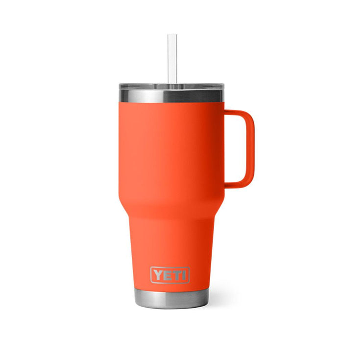 Rambler 35 oz Straw Mug Papaya