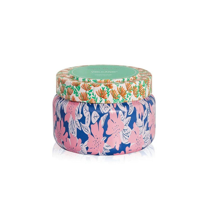 Volcano Pattern Play Printed Travel Tin Candle
