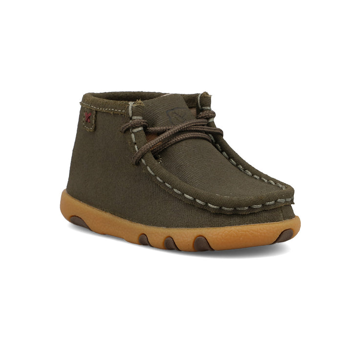 Infant Taupe Chukka Driving Moc