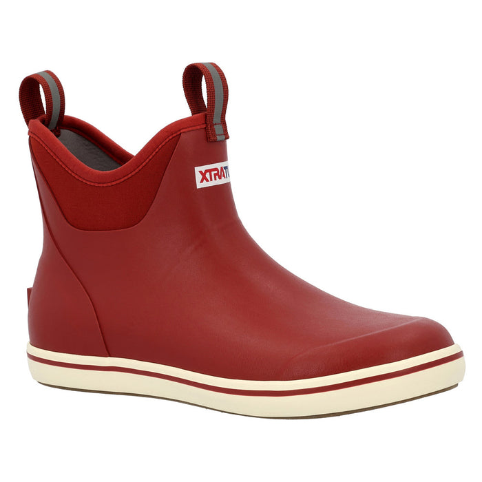 Men's Rust Red 6In Ankle Deck Boot