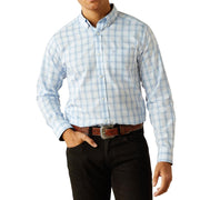 Men's Blue Wrinkle Free Diego Shirt
