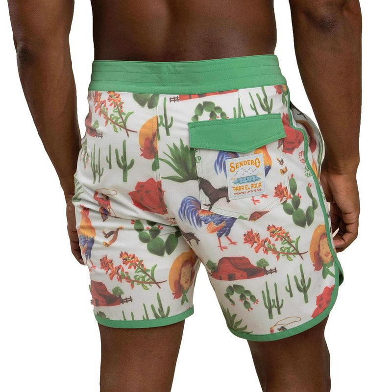 Men's wboy Surreal Point Bar Board Shorts