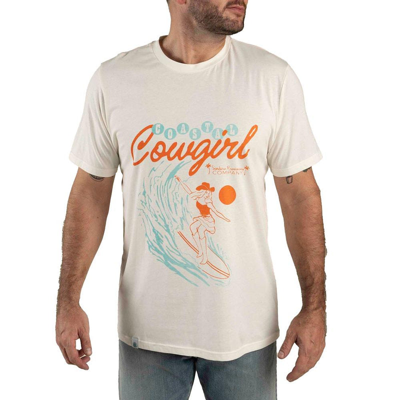 Men's astal wgirl Vintage White Tee Shirt