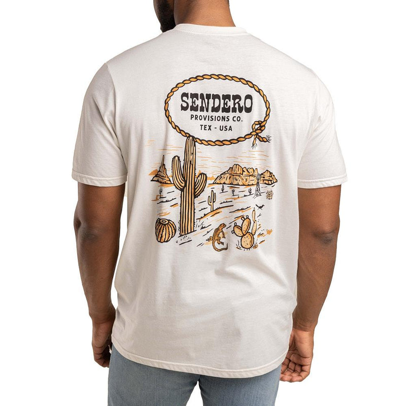Men's Arenoso Vintage White Tee