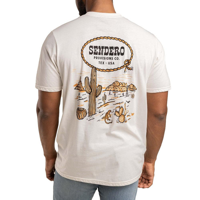 Men's Arenoso Vintage White Tee