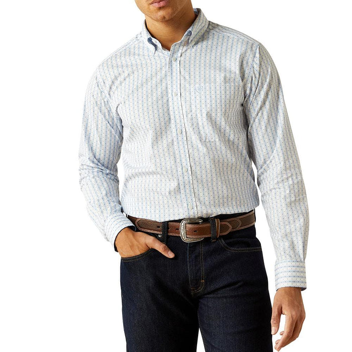 Men's Peach Wrinkle Free Dezmond Shirt