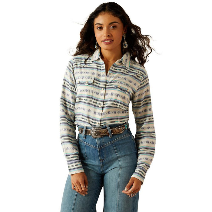 Women's Geo Stream Serape Jacquard Shirt