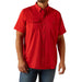 Men's VentTek Western Fitted Haute Red Shirt