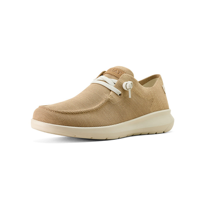Men`s Hilo Light Tan Knit Casual Shoe