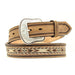 Men's Nocona Ribbon Lacing Medium Brown Belt