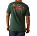 Men's Rustic Wood Flag Tee Shirt