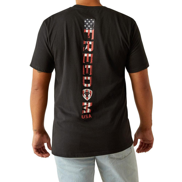 Men's Freedom Stripe Tee Shirt