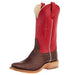 Men's Ride Ready Kango Tobac Smooth Ostrich Vamp 13in Red Waxy Kansas Top