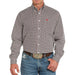 Men's Cream Long Sleeve Button Shirt