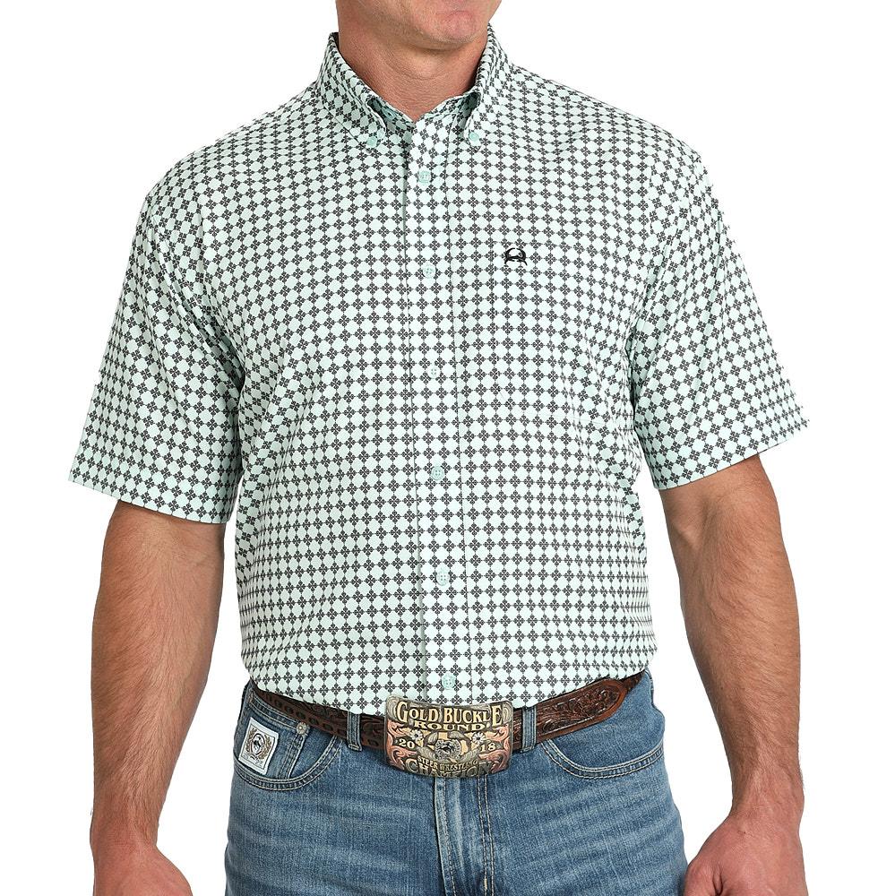 Cinch Men's Light Blue ArenaFlex Shirt
