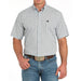 Men's Light Blue Print Shirt