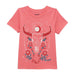 Girl's Floral Skull Tee