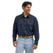 Men's Midnight Vintage Long Sleeve Snap Shirt