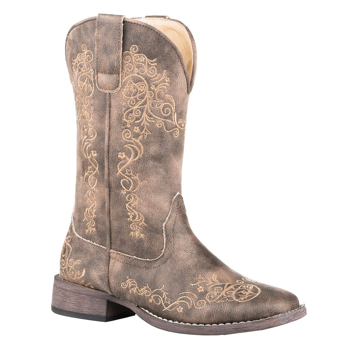 Women's Riley Scroll Embroidered Boots