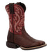 Youth Shyloh Brown with Dynamite Red Shaft Square Toe Boot