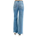 Women's Medium Tummy Control Wide Leg Jeans