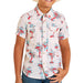 Boy's Natural Palm Print Tek Shirt