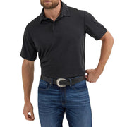 Men's Black Performance Polo