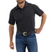 Men's Black Performance Polo
