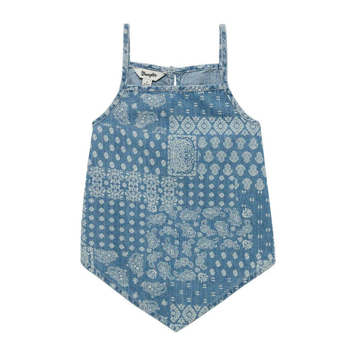 Girl's Western Denim Tank