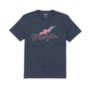 Men's Sapphire Flag Logo Tee Shirt