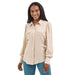 Women's Cream Poet Sleeve Top