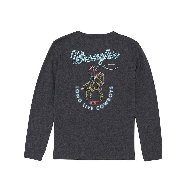 Boy's Caviar Long Live Cowboys Long Sleeve Tee Shirt