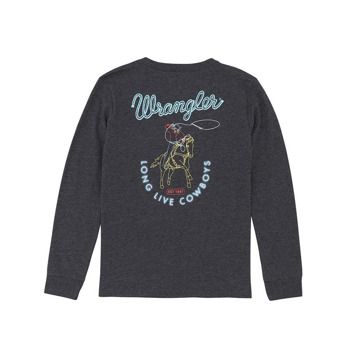 Boy's Caviar Long Live Cowboys Long Sleeve Tee Shirt