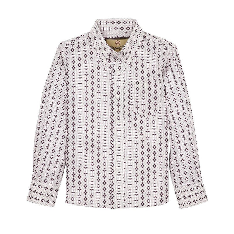 Boy's Sangria Classic Long Sleeve Shirt