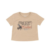 Infant Trench Coat First Rodeo Tee Shirt
